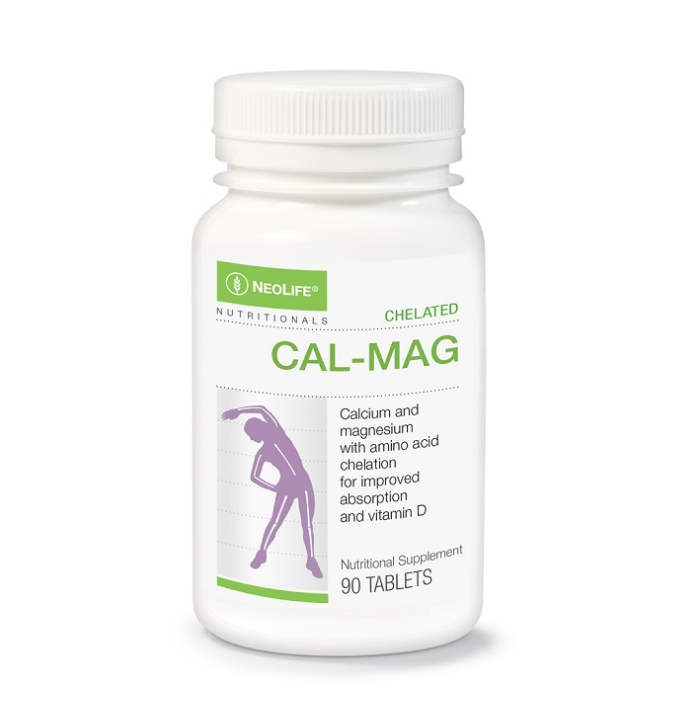 Chelated Cal-Mag with 500 IU Vitamin D3 - 90 Tablets