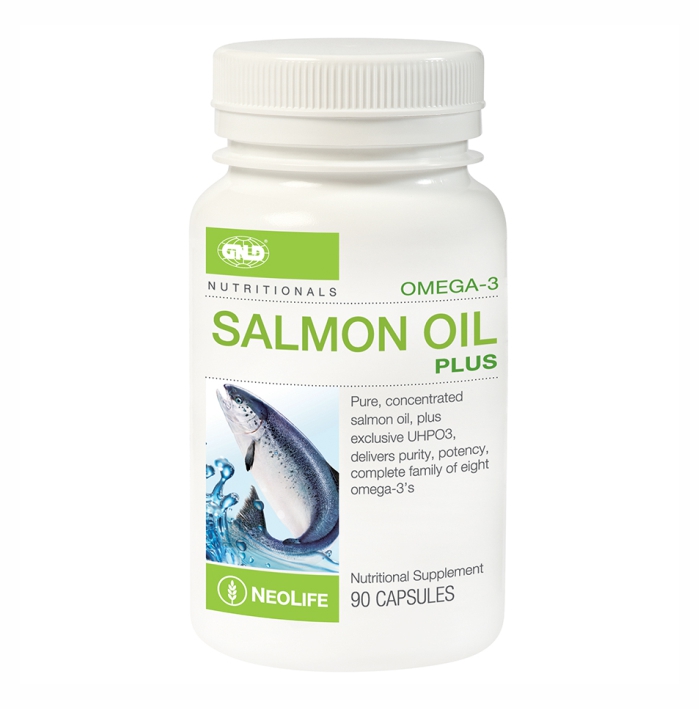 Omega-3 Salmon Oil Plus - 90 Capsules (Single)