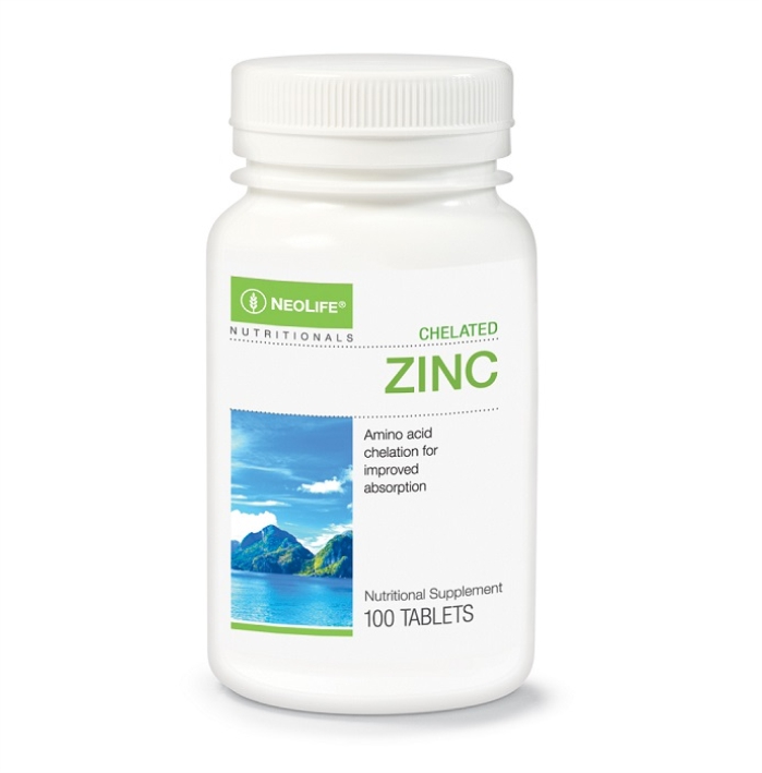 Chelated Zinc - 100 Tablets (Single)